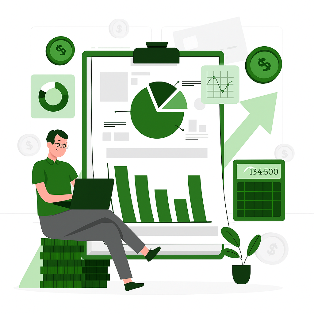 Illustration representing SSanga Accountants